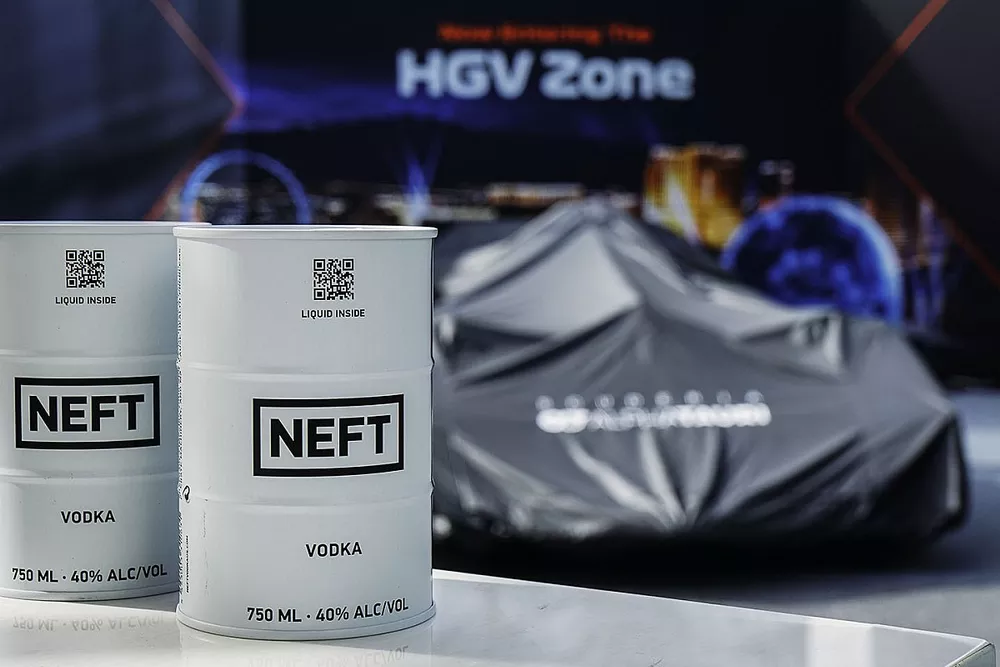 NEFT Vodka brand work