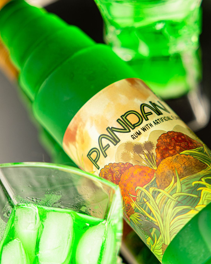 PANDAN Rum campaign work by KOLAB AI